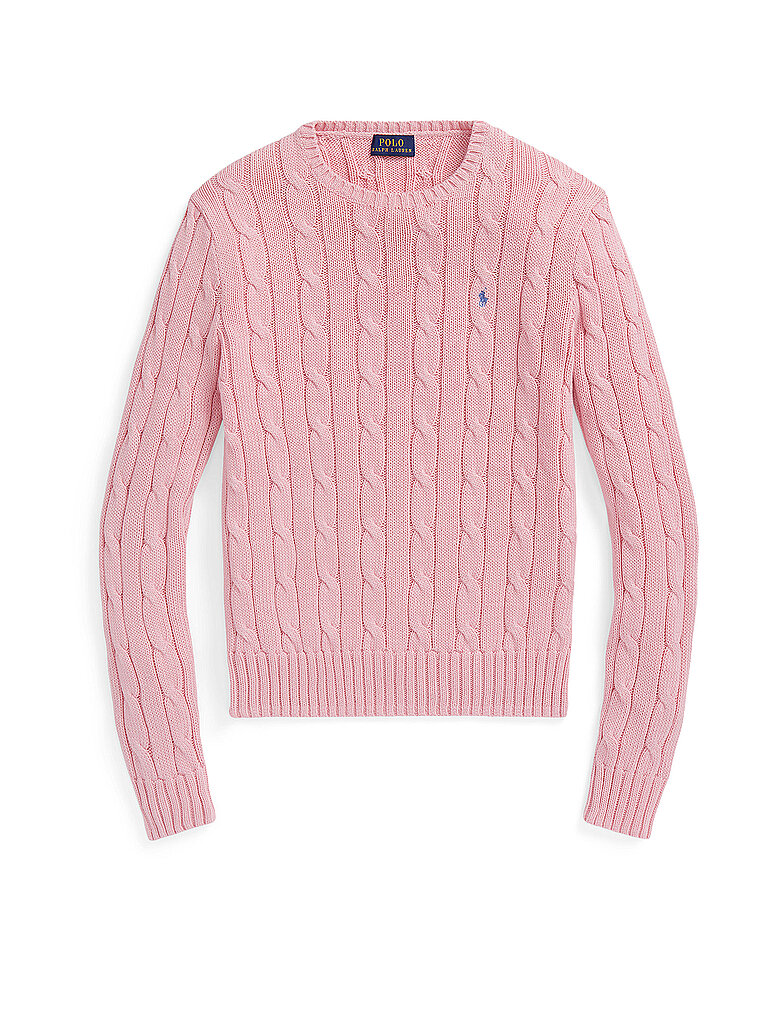 POLO RALPH LAUREN Pullover Slim Fit JULIANNA rosa | M von Polo Ralph Lauren