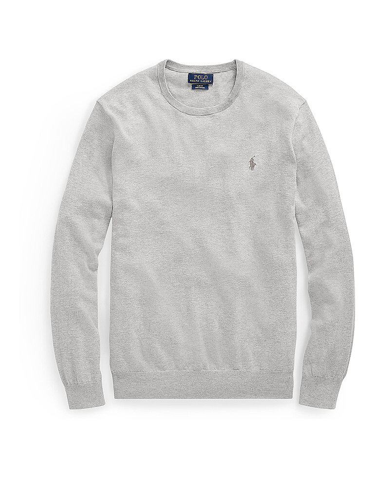 POLO RALPH LAUREN Pullover Slim Fit  grau | XL von Polo Ralph Lauren