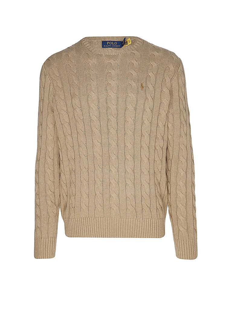 POLO RALPH LAUREN Pullover camel | S von Polo Ralph Lauren