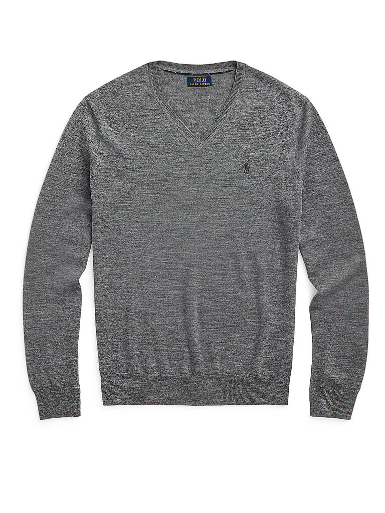 POLO RALPH LAUREN Pullover hellgrau | M von Polo Ralph Lauren