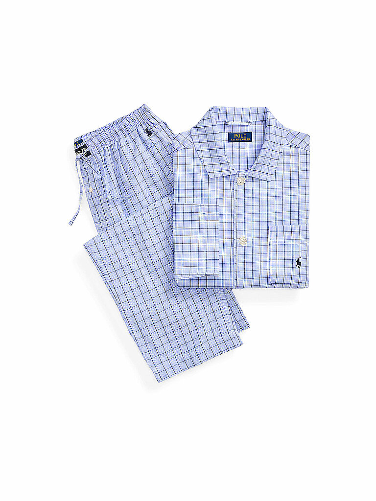 POLO RALPH LAUREN Pyjama blau | S von Polo Ralph Lauren