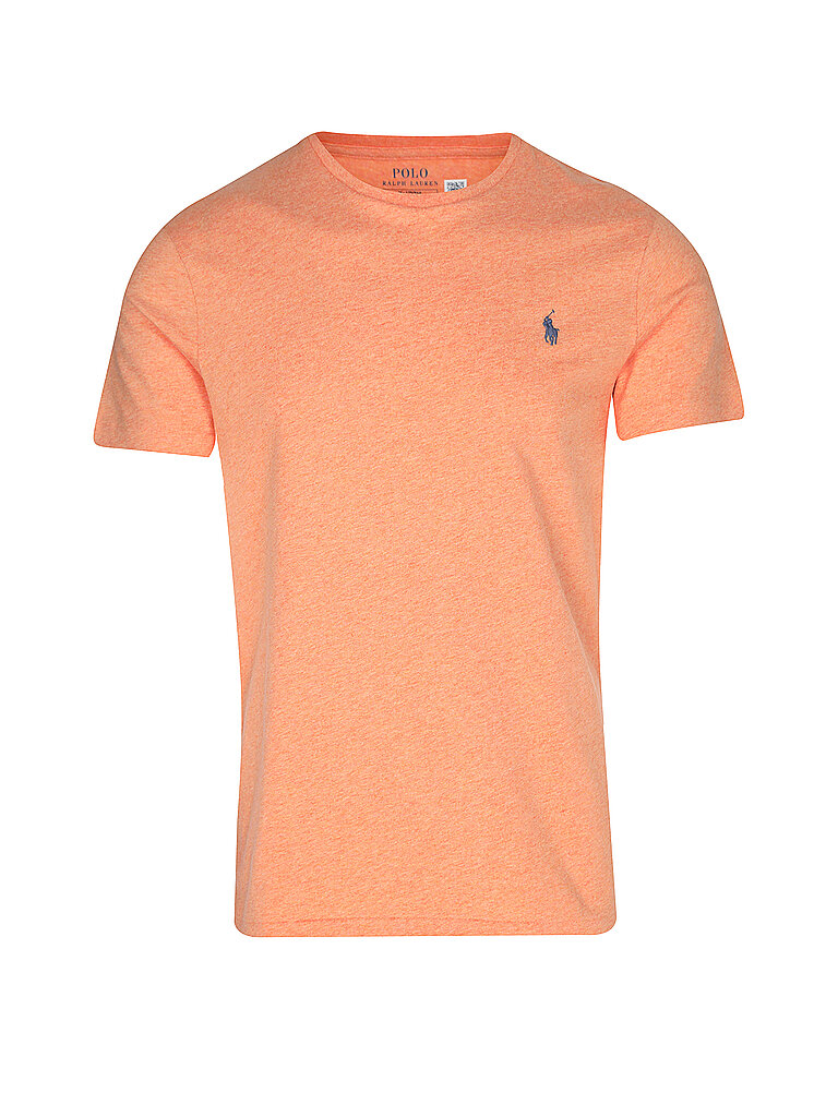 POLO RALPH LAUREN T-Shirt Custom Slim Fit orange | S von Polo Ralph Lauren
