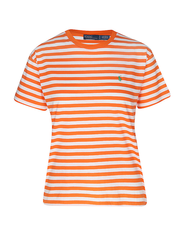 POLO RALPH LAUREN T-Shirt orange | XS von Polo Ralph Lauren