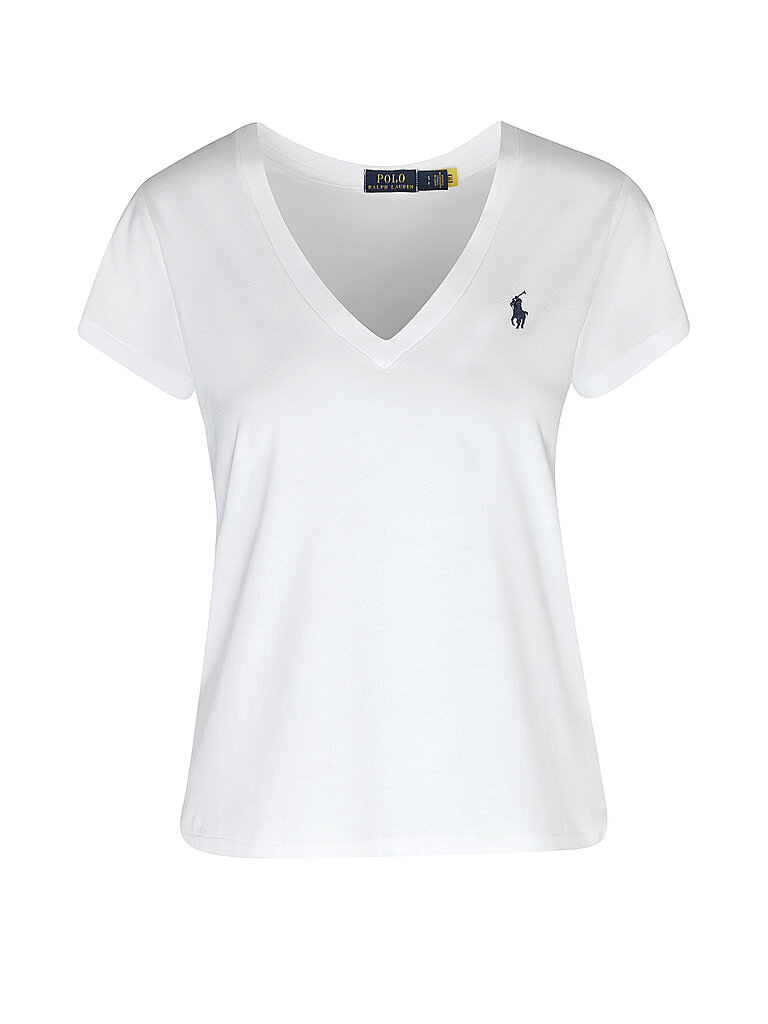 POLO RALPH LAUREN T-Shirt  weiss | L von Polo Ralph Lauren