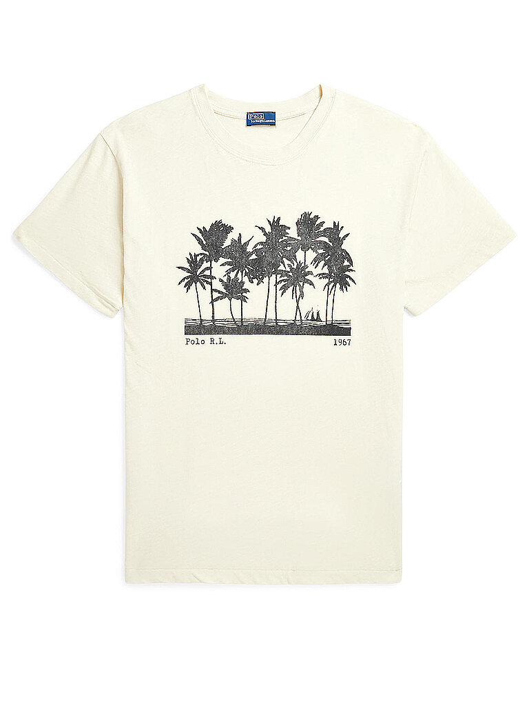 POLO RALPH LAUREN T-Shirt  weiss | M von Polo Ralph Lauren