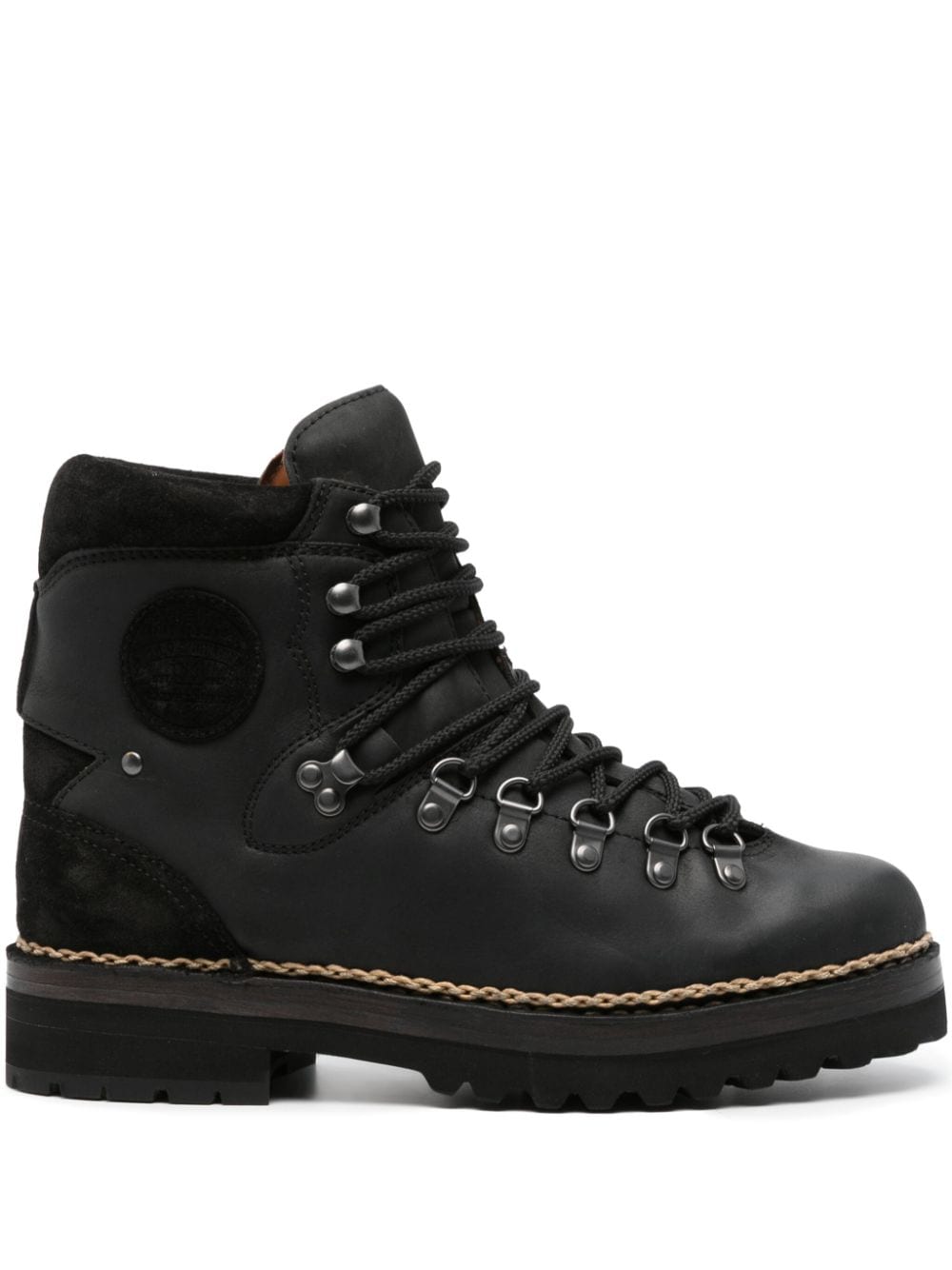 Polo Ralph Lauren Alpine leather boots - Black von Polo Ralph Lauren