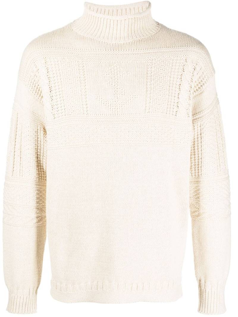 Polo Ralph Lauren Anchor mock-neck jumper - Neutrals von Polo Ralph Lauren