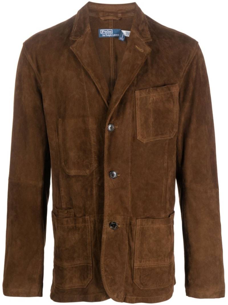 Polo Ralph Lauren Artisan suede field jacket - Brown von Polo Ralph Lauren
