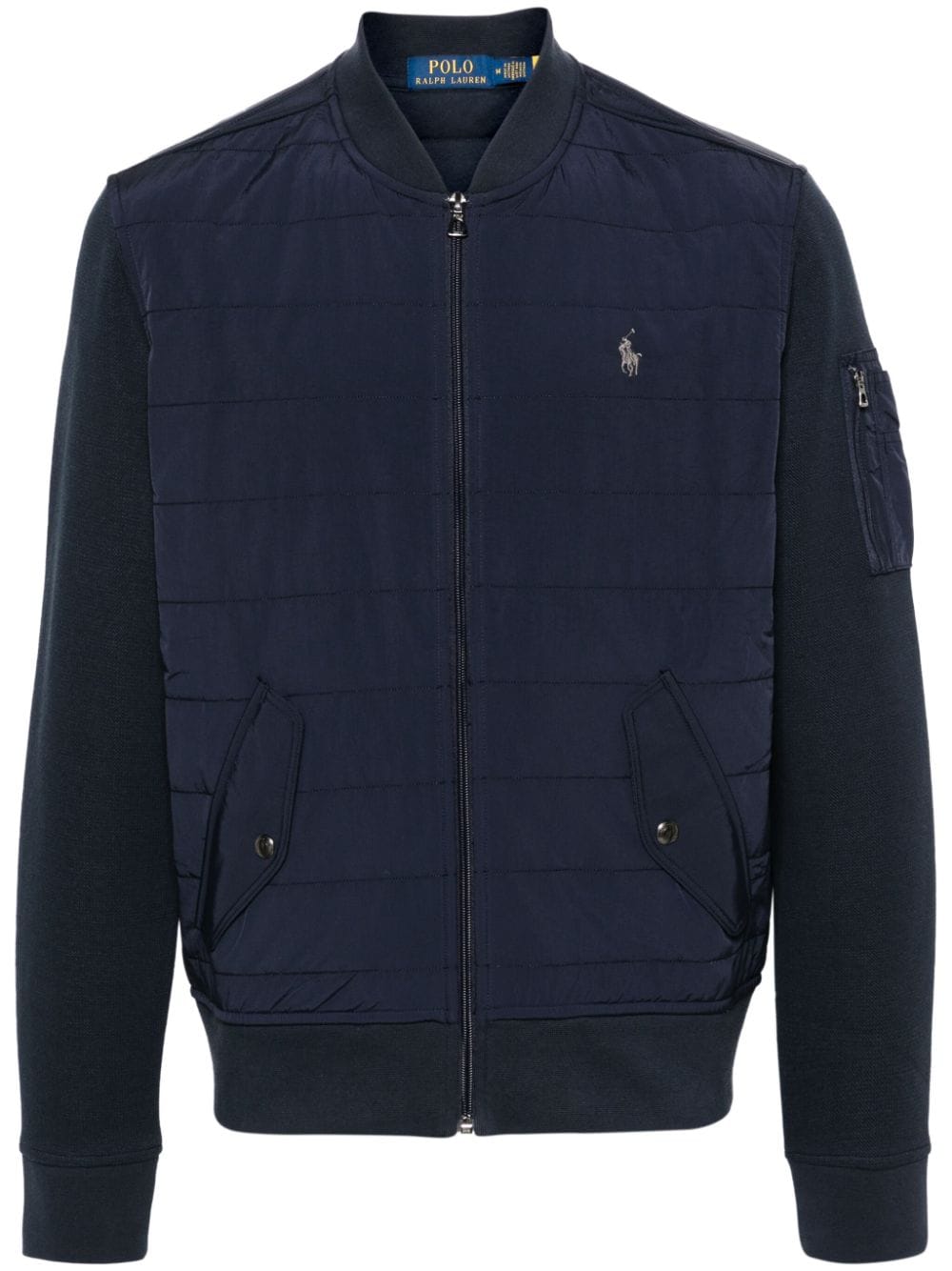 Polo Ralph Lauren Aviator panelled jacket - Blue von Polo Ralph Lauren