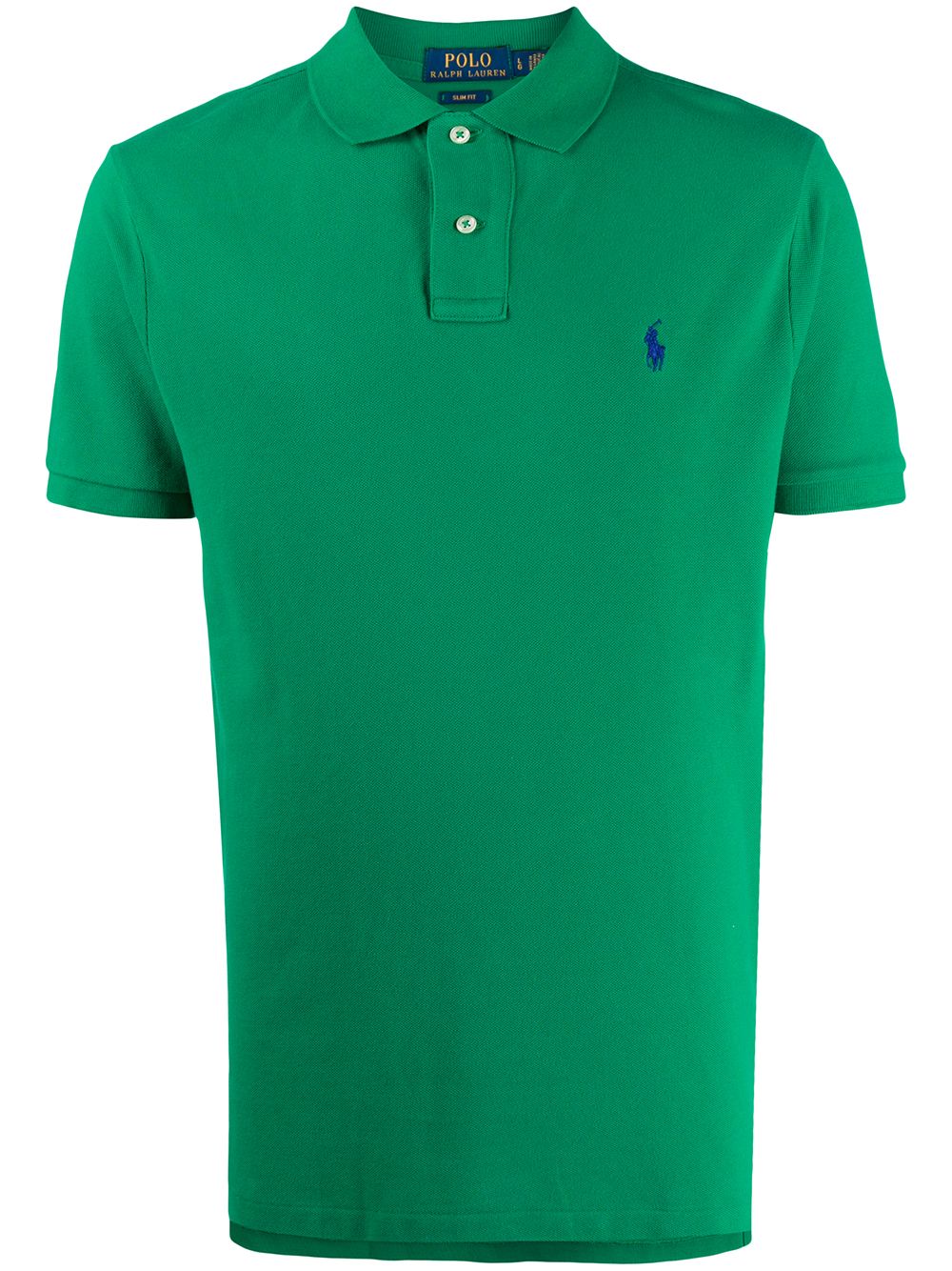 Polo Ralph Lauren embroidered-logo polo shirt - Green von Polo Ralph Lauren