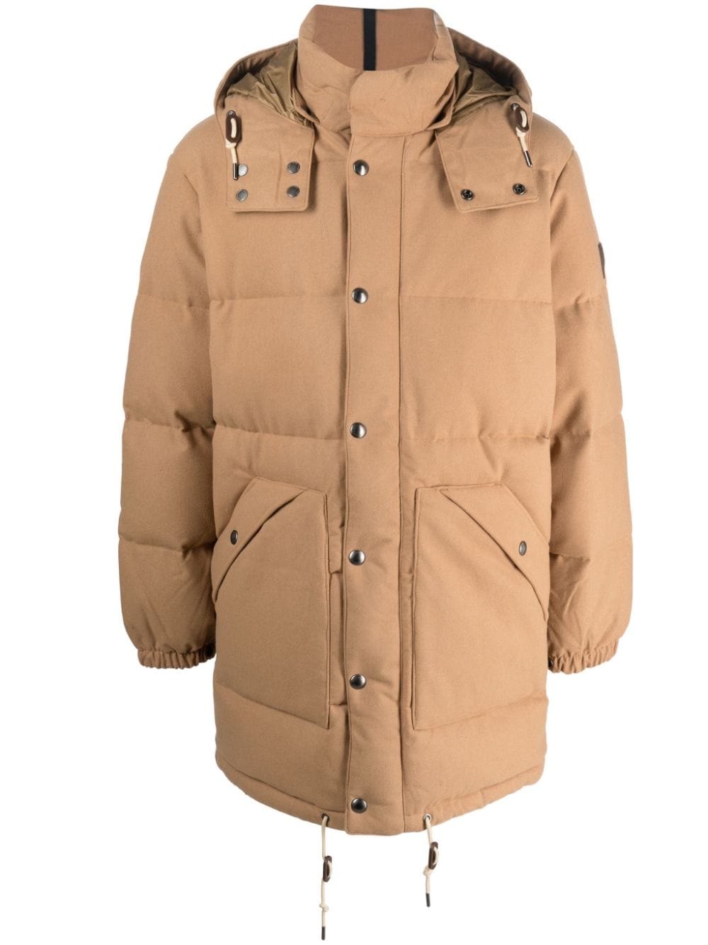 Polo Ralph Lauren Boulder padded hooded coat - Brown von Polo Ralph Lauren