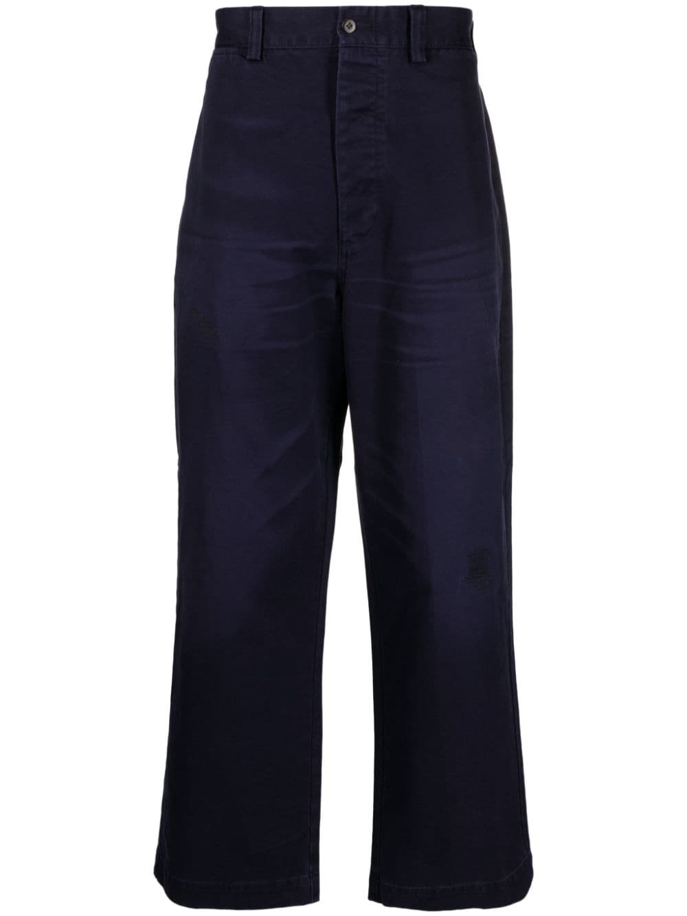 Polo Ralph Lauren Burroughs logo-patch chino trousers - Blue von Polo Ralph Lauren