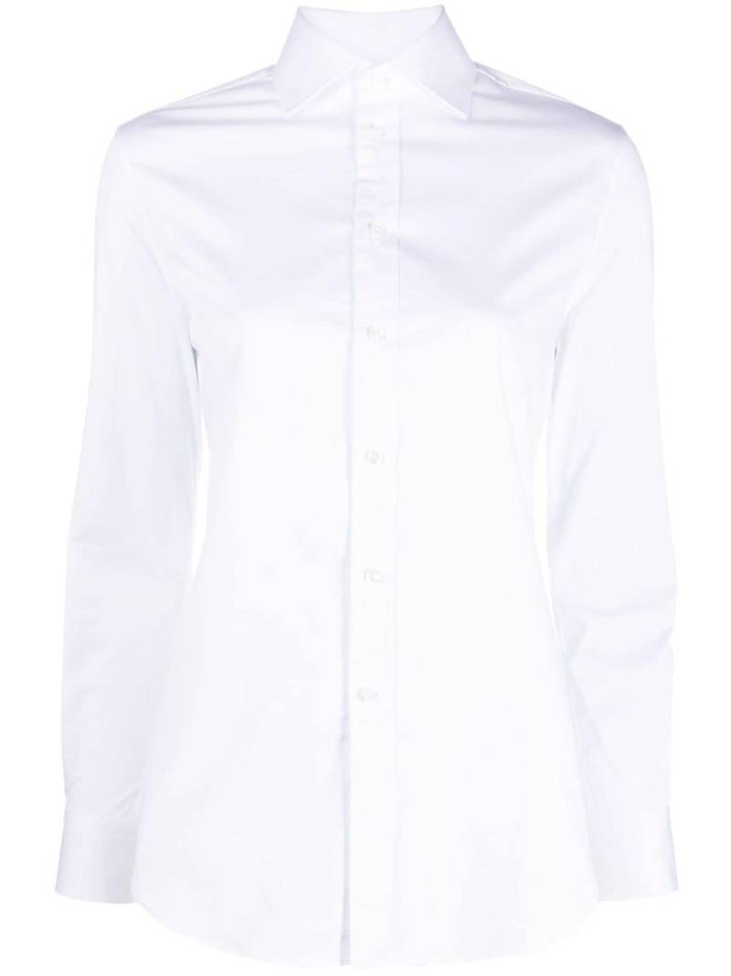 Ralph Lauren Collection Charmain long-sleeve shirt - White von Ralph Lauren Collection