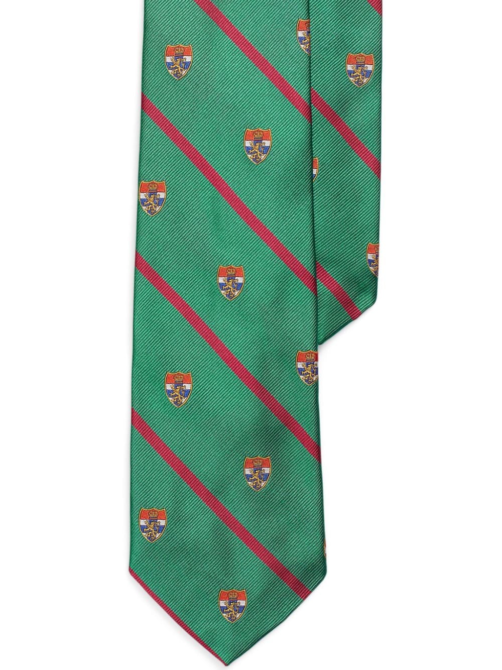 Polo Ralph Lauren Club mulberry-silk tie - Green von Polo Ralph Lauren