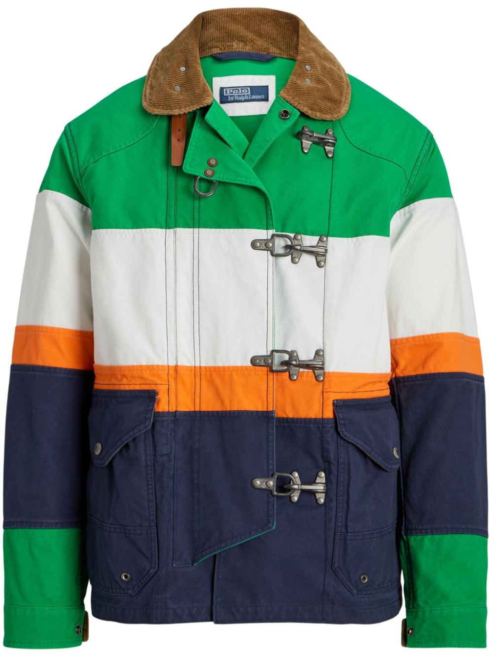 Polo Ralph Lauren Cortland colour-block panelled jacket - Green von Polo Ralph Lauren