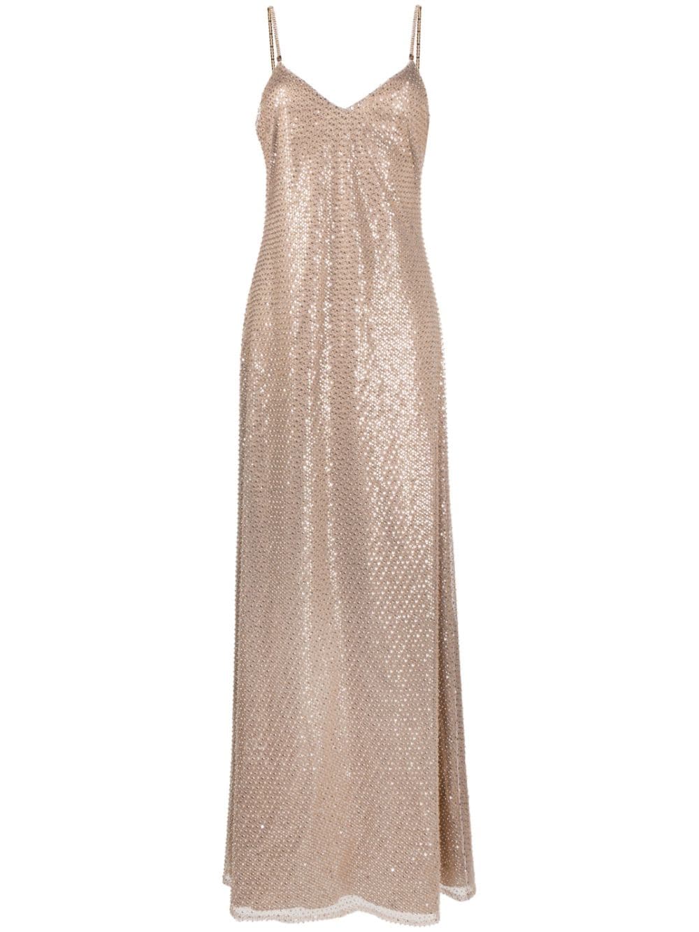 Ralph Lauren Collection Reymond embellished evening dress - Neutrals von Ralph Lauren Collection