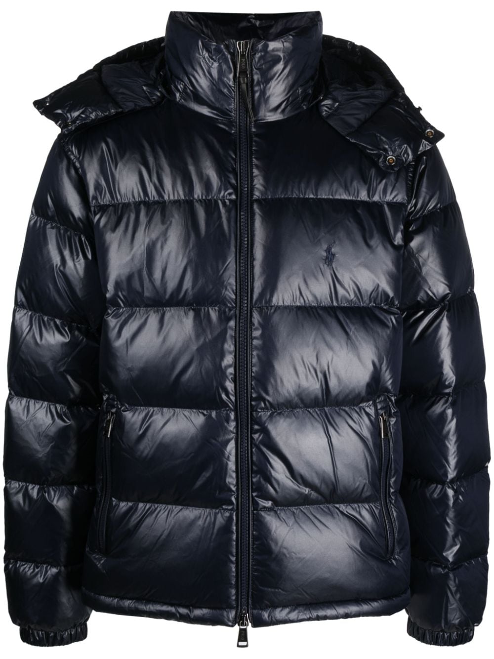 Polo Ralph Lauren Flint hooded padded jacket - Blue von Polo Ralph Lauren