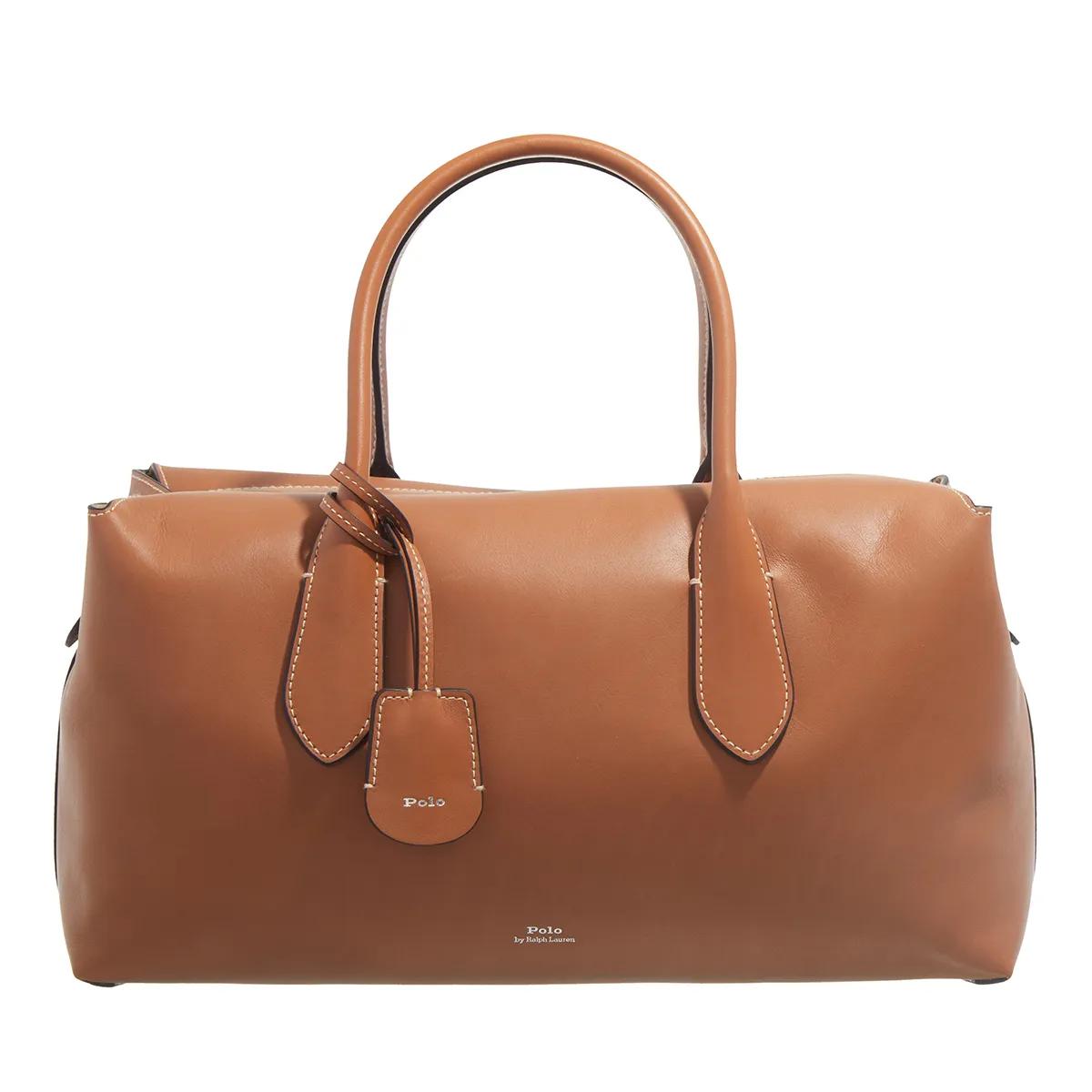 Polo Ralph Lauren Handtasche - Blpt Sth-Satchel-Medium - Gr. unisize - in Braun - für Damen von Polo Ralph Lauren