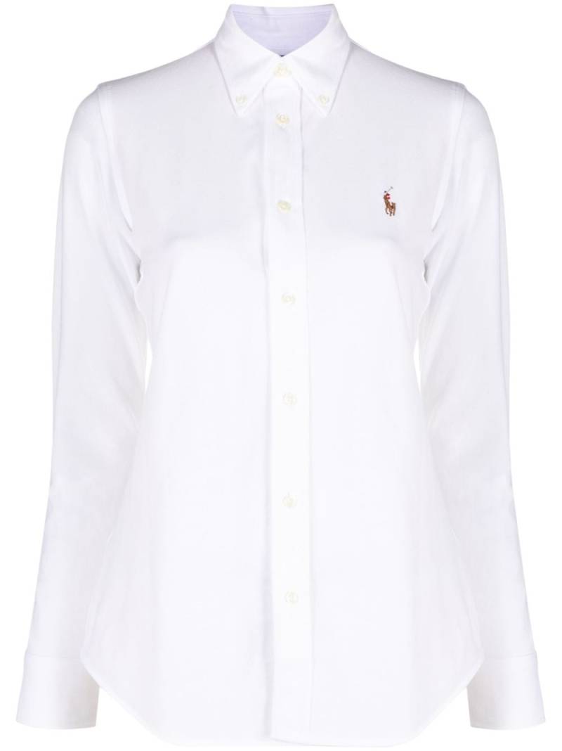 Polo Ralph Lauren Heidi embroidered shirt - White von Polo Ralph Lauren