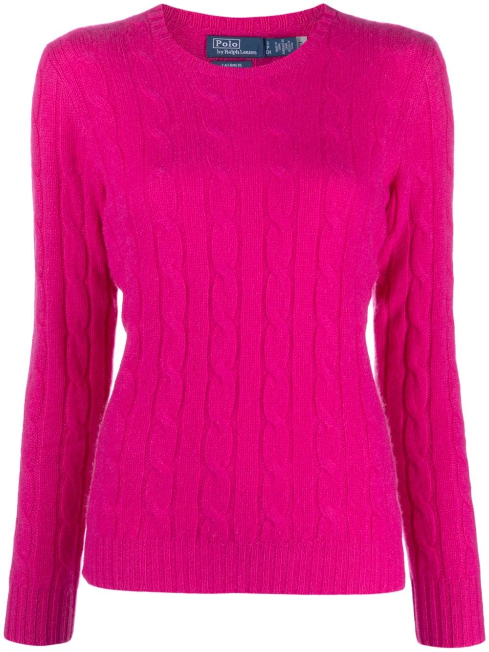 Polo Ralph Lauren Julianna cable-knit cashmere jumper - Pink von Polo Ralph Lauren
