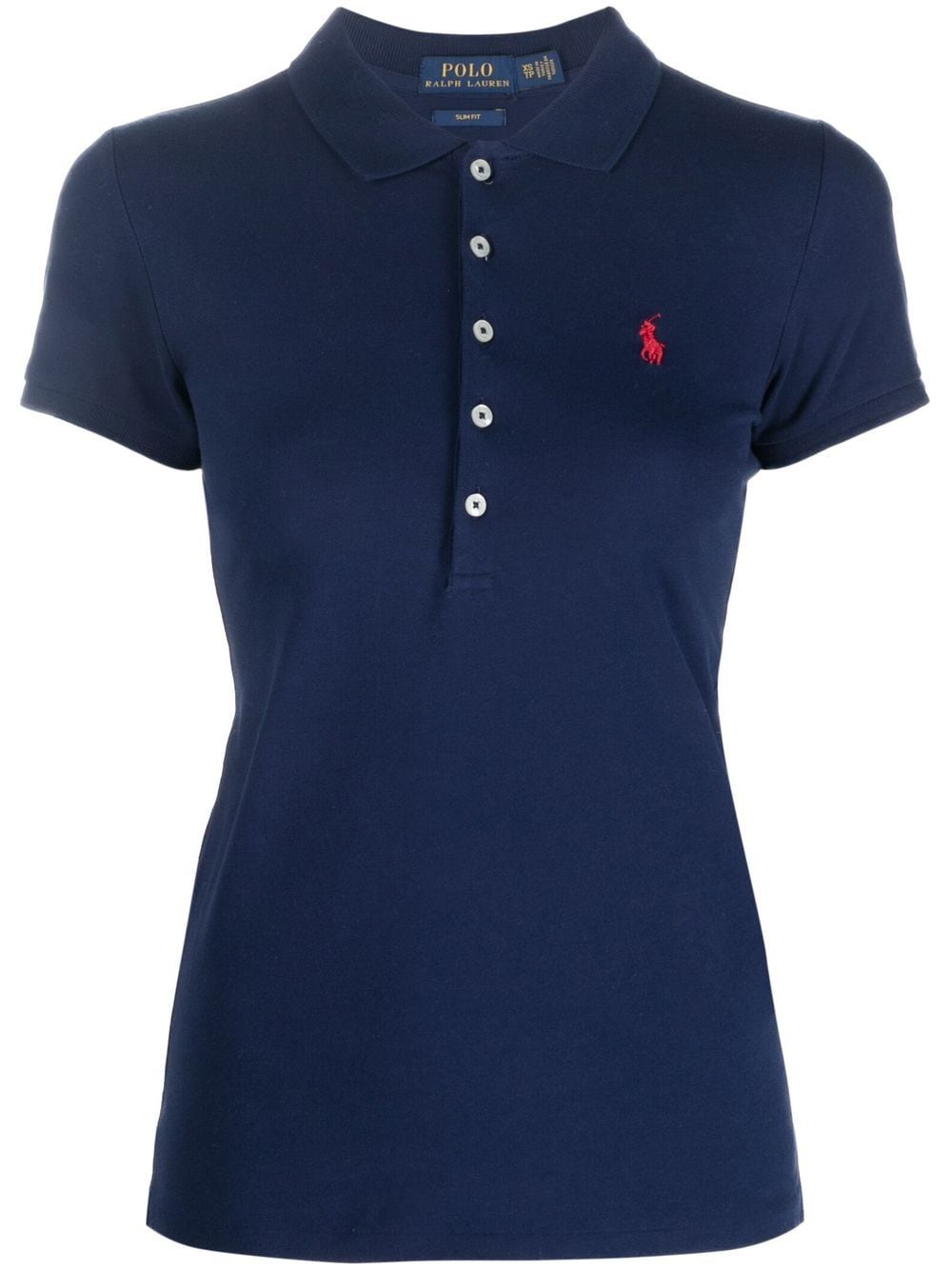 Polo Ralph Lauren Julie logo-embroidered polo shirt - Blue von Polo Ralph Lauren