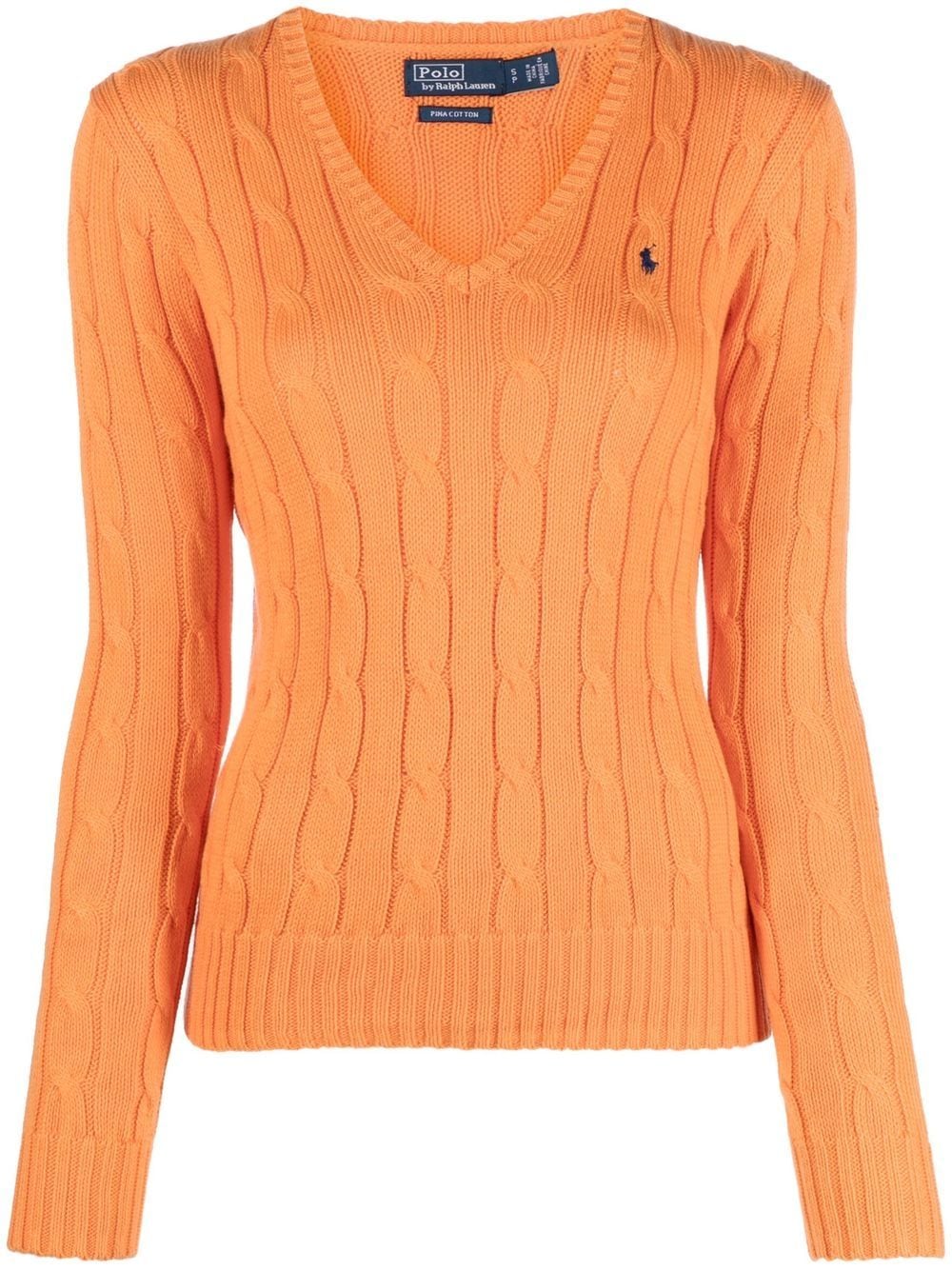 Polo Ralph Lauren Kimberly cable-knit jumper - Orange von Polo Ralph Lauren