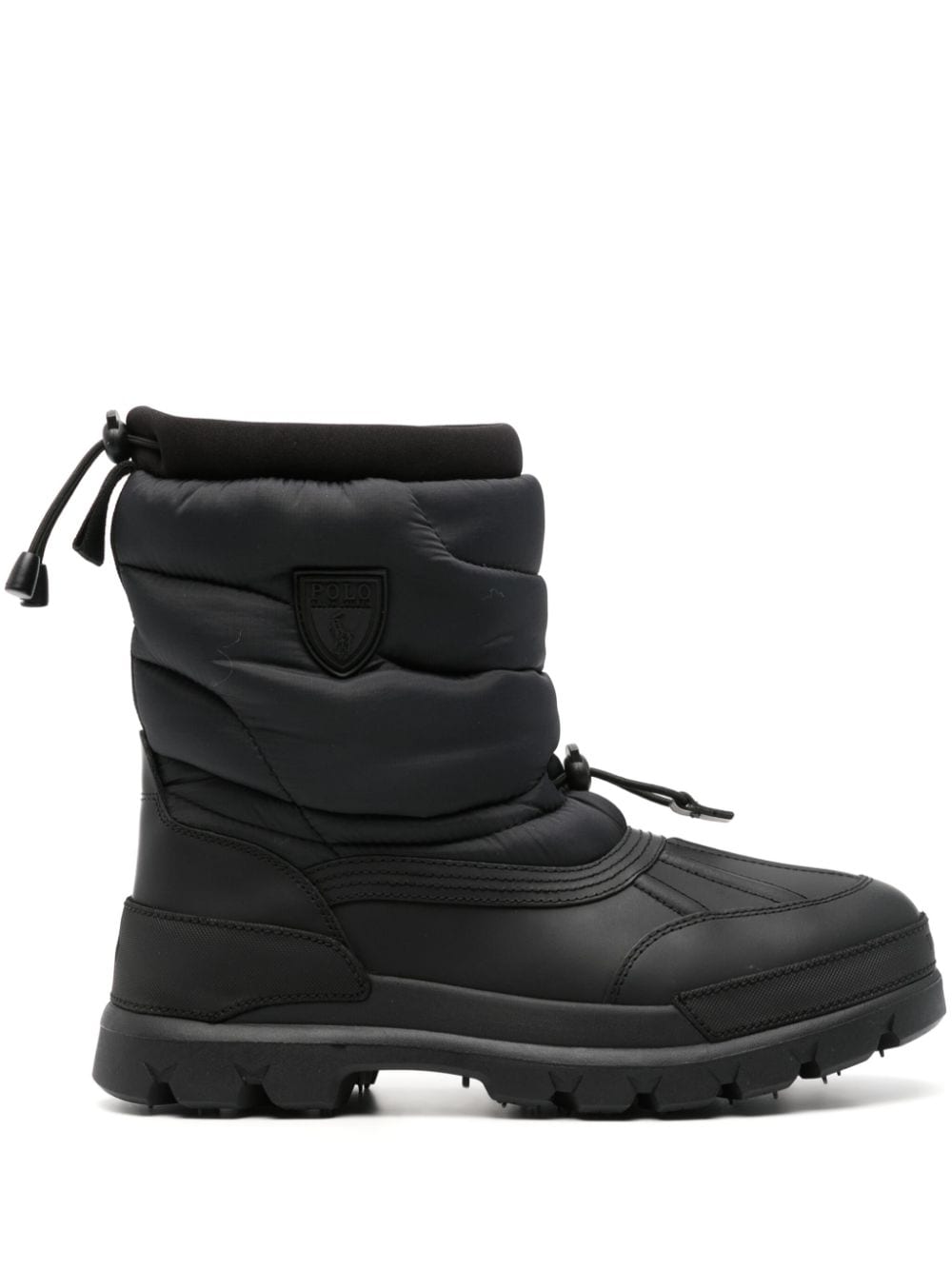 Polo Ralph Lauren Oslo Muckloc quilted boots - Black von Polo Ralph Lauren