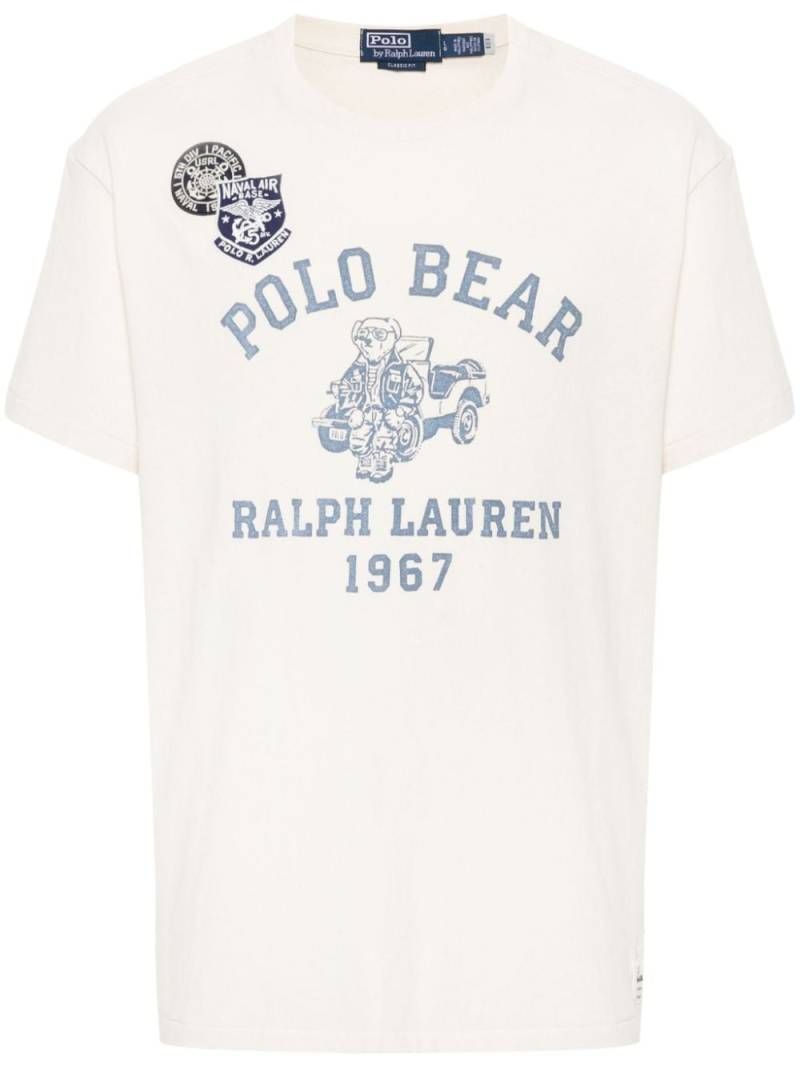 Polo Ralph Lauren Polo Bear-motif T-shirt - White von Polo Ralph Lauren