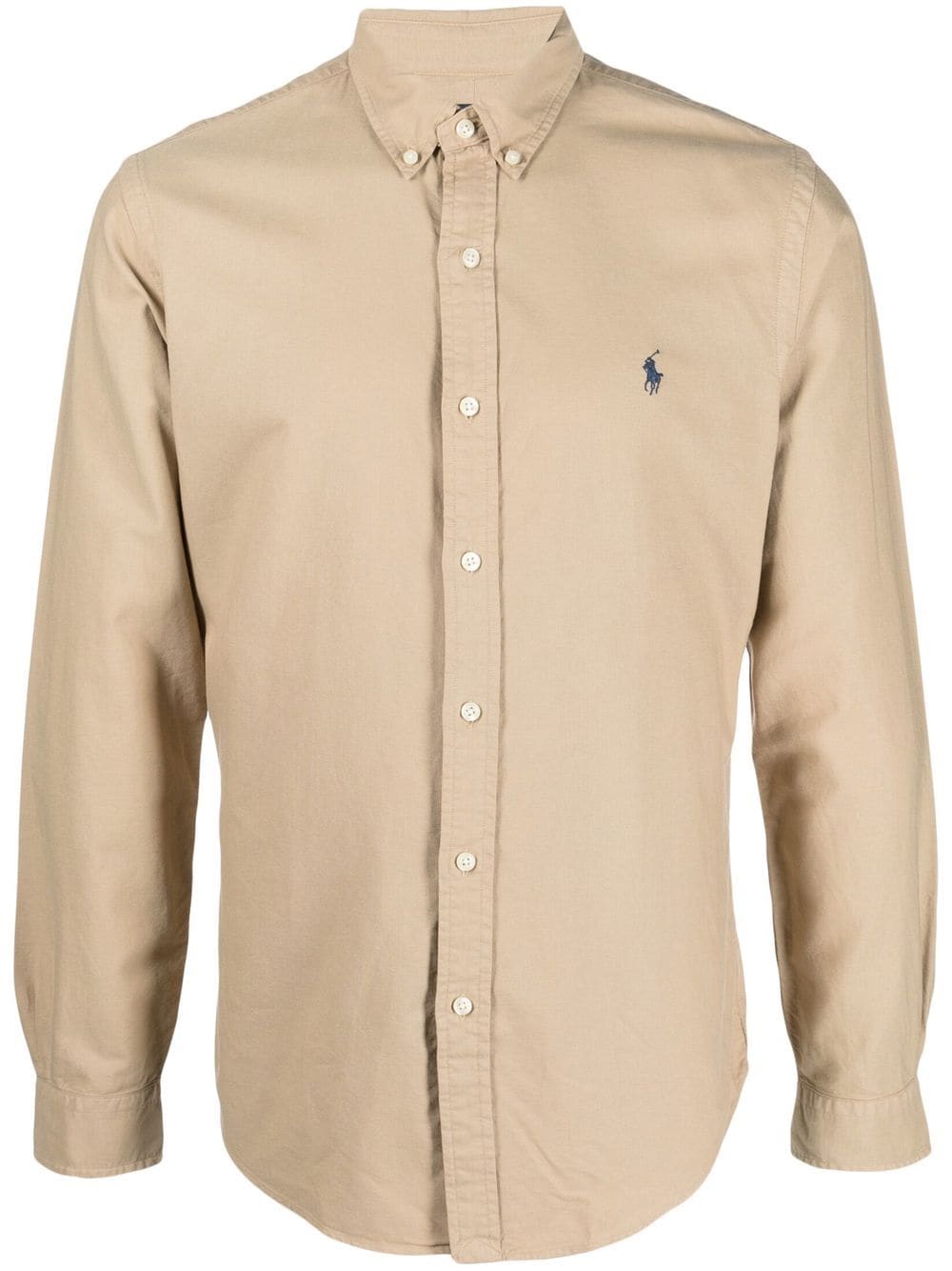 Polo Ralph Lauren Polo Pony button-collar shirt - Neutrals von Polo Ralph Lauren