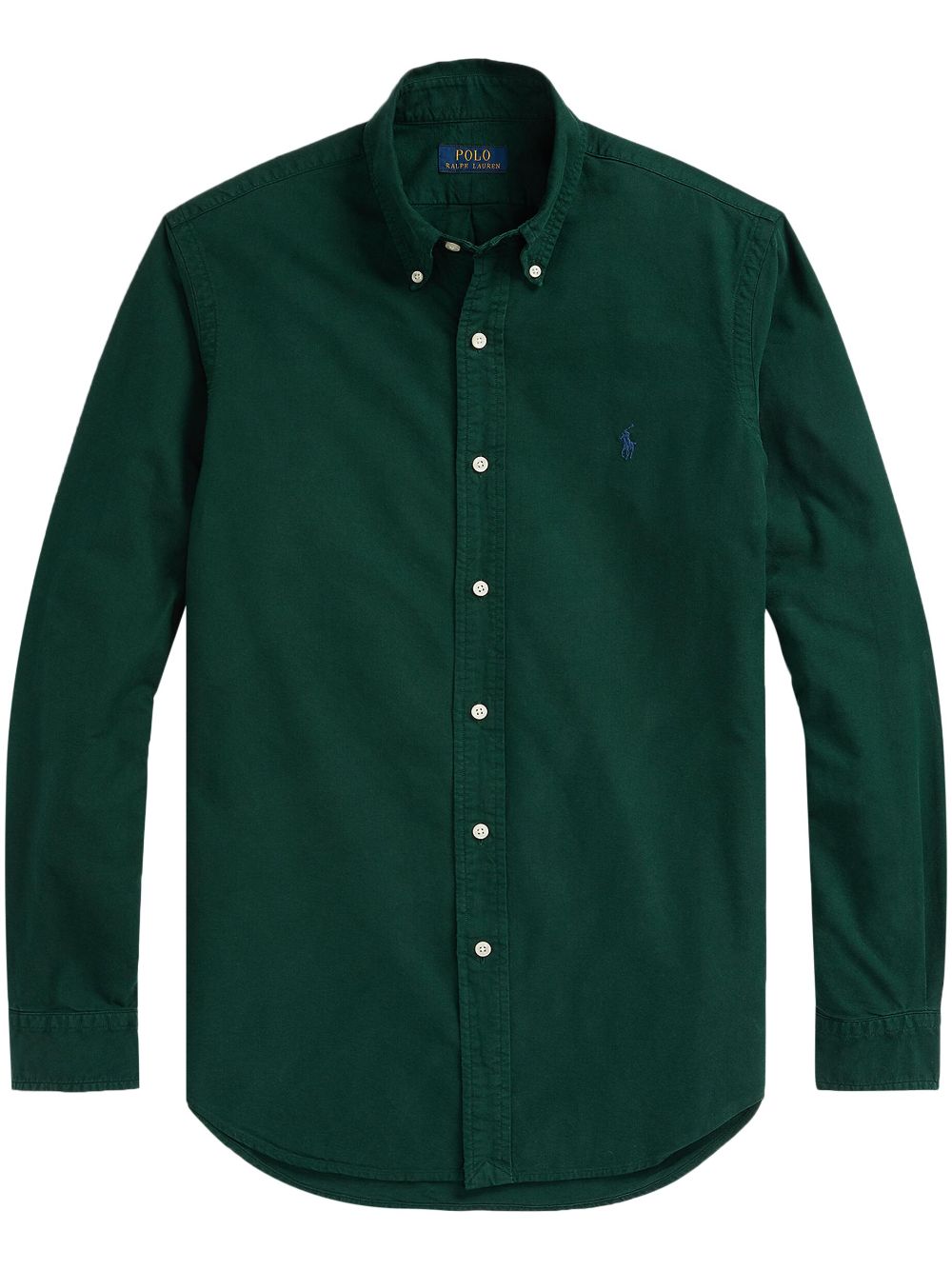 Polo Ralph Lauren Polo Pony button-up cotton shirt - Green von Polo Ralph Lauren