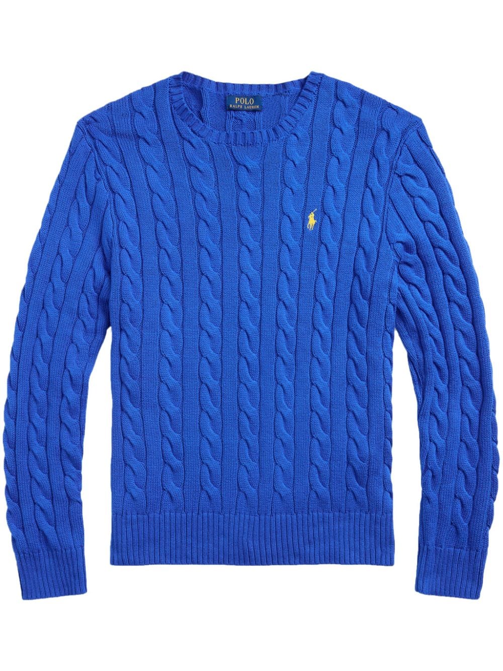 Polo Ralph Lauren Polo Pony cable-knit jumper - Blue von Polo Ralph Lauren