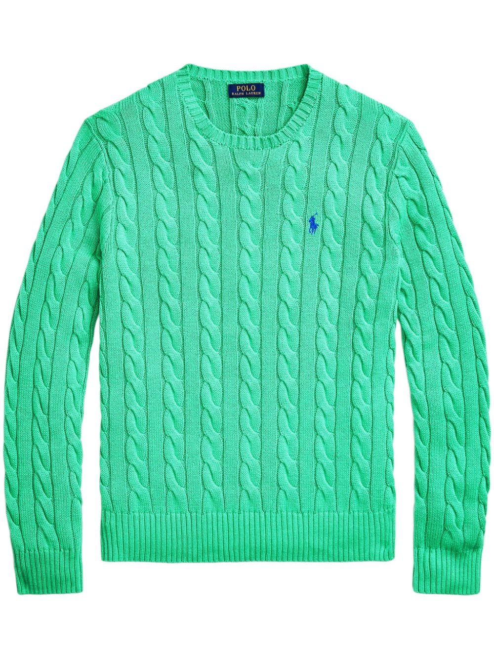 Polo Ralph Lauren Polo Pony cable-knit jumper - Green von Polo Ralph Lauren