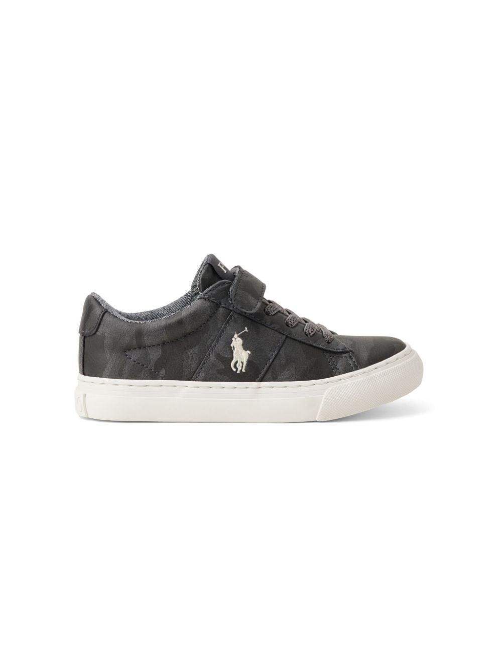 Polo Ralph Lauren Polo Pony camouflage-print sneakers - Grey von Polo Ralph Lauren