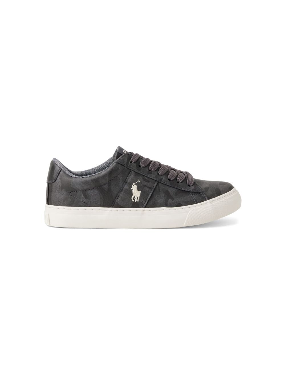 Polo Ralph Lauren Polo Pony camouflage-print sneakers - Grey von Polo Ralph Lauren