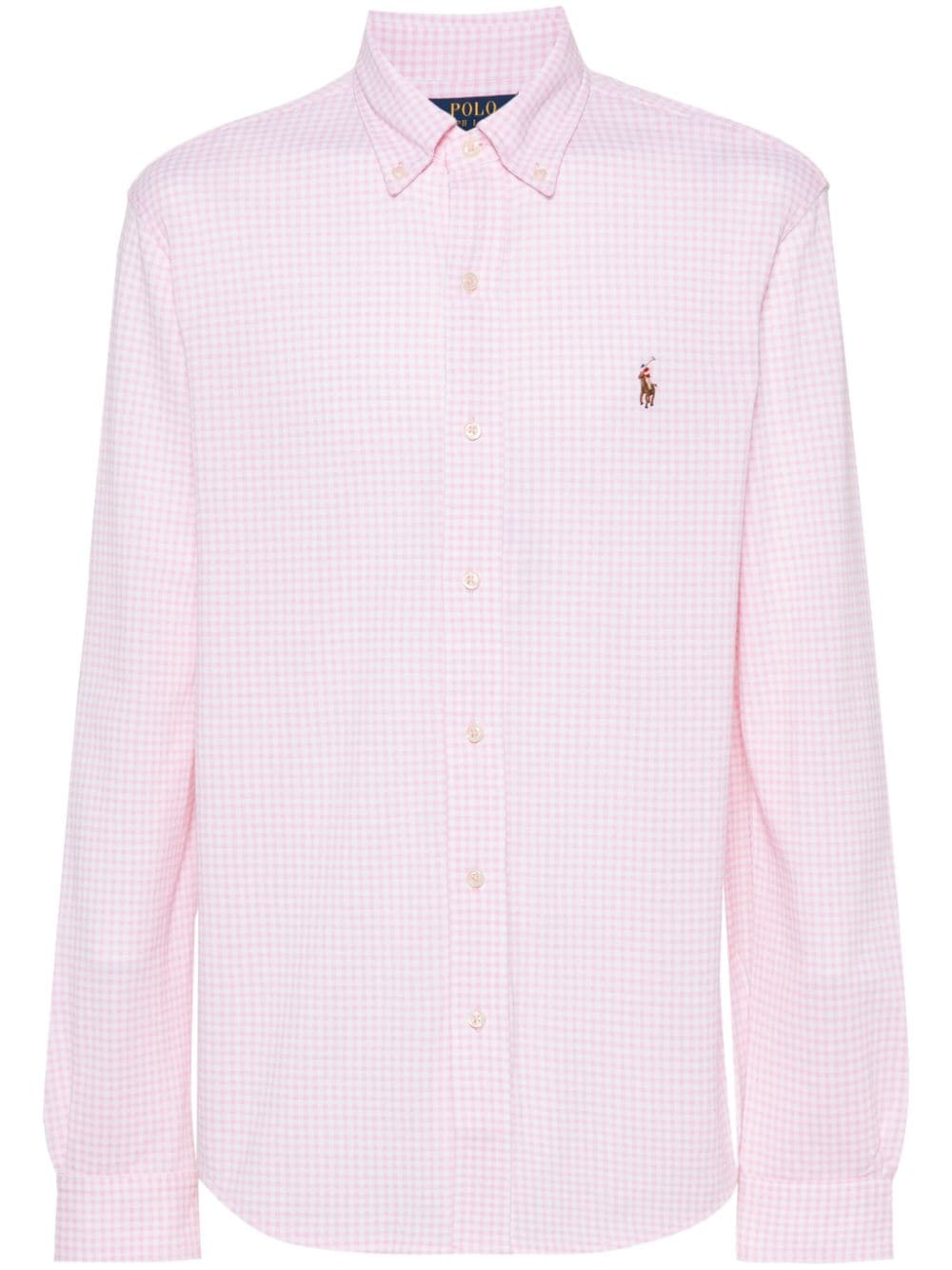 Polo Ralph Lauren Polo Pony checked cotton shirt - Pink von Polo Ralph Lauren