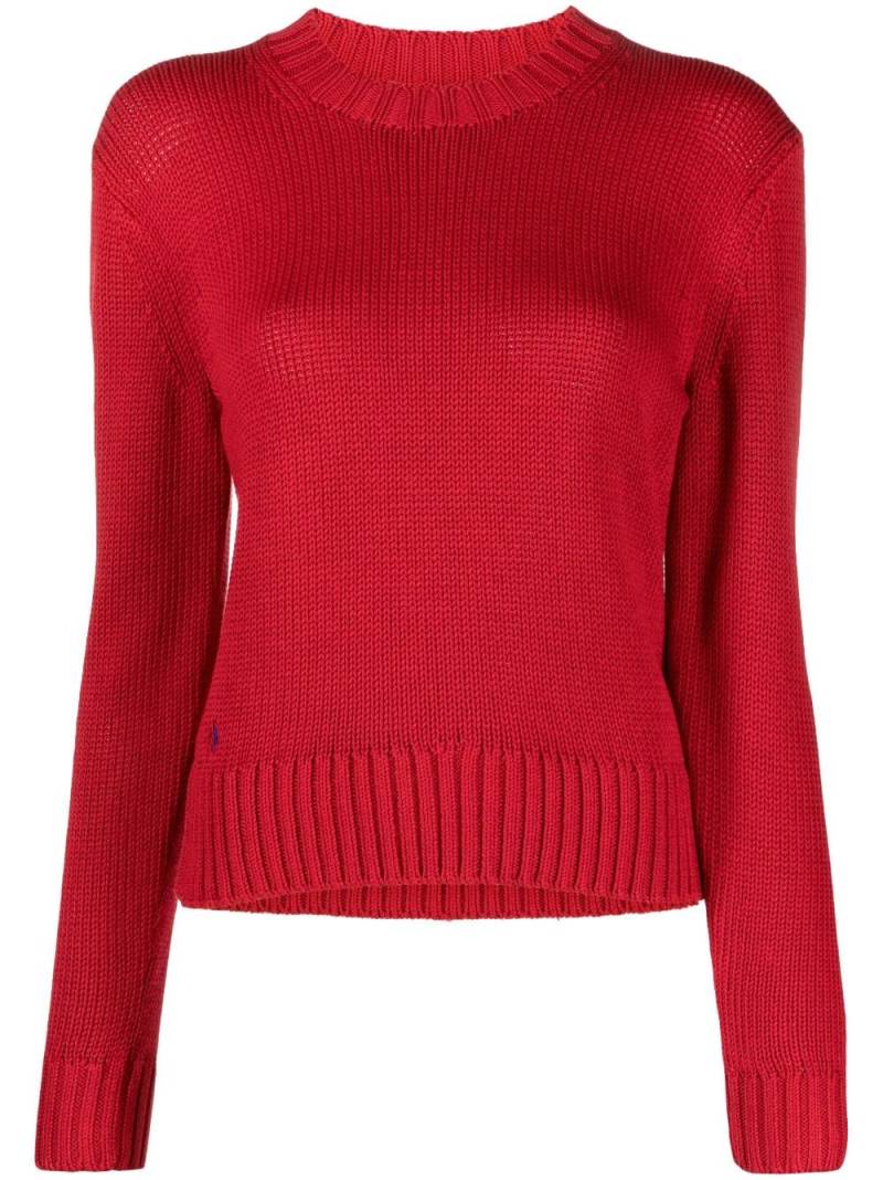 Polo Ralph Lauren Polo Pony chunky-knit jumper - Red von Polo Ralph Lauren