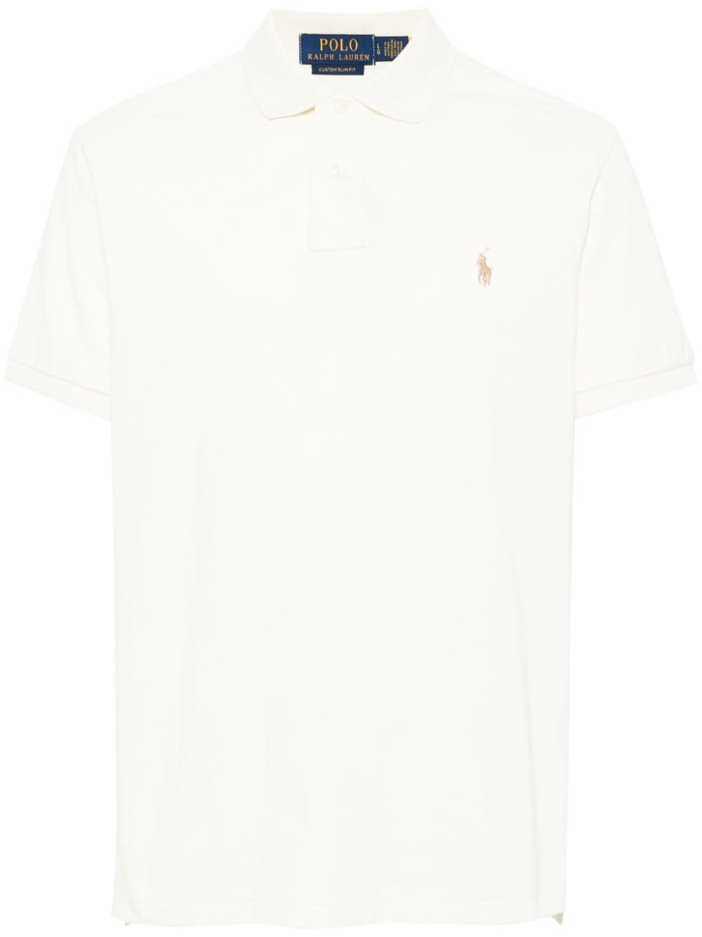 Polo Ralph Lauren Polo Pony cotton polo shirt - Neutrals von Polo Ralph Lauren