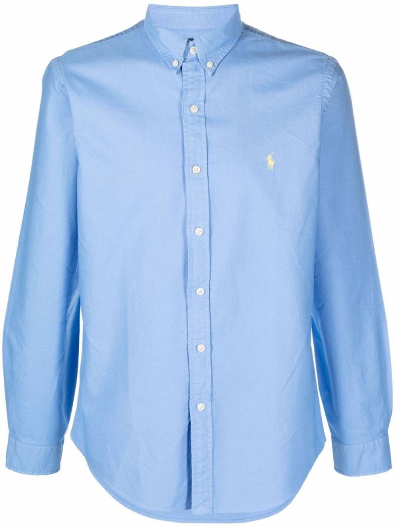 Polo Ralph Lauren Polo Pony cotton shirt - Blue von Polo Ralph Lauren