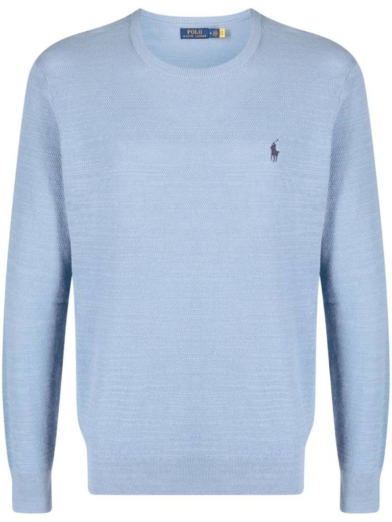 Polo Ralph Lauren Polo Pony crew-neck jumper - Blue von Polo Ralph Lauren