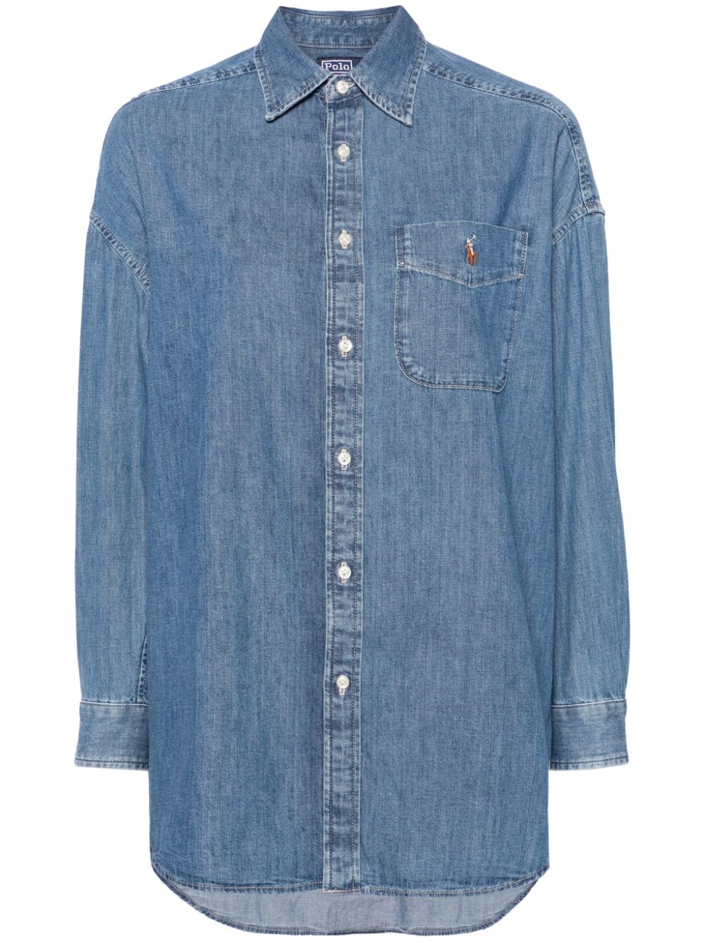 Polo Ralph Lauren Polo Pony denim shirt - Blue von Polo Ralph Lauren