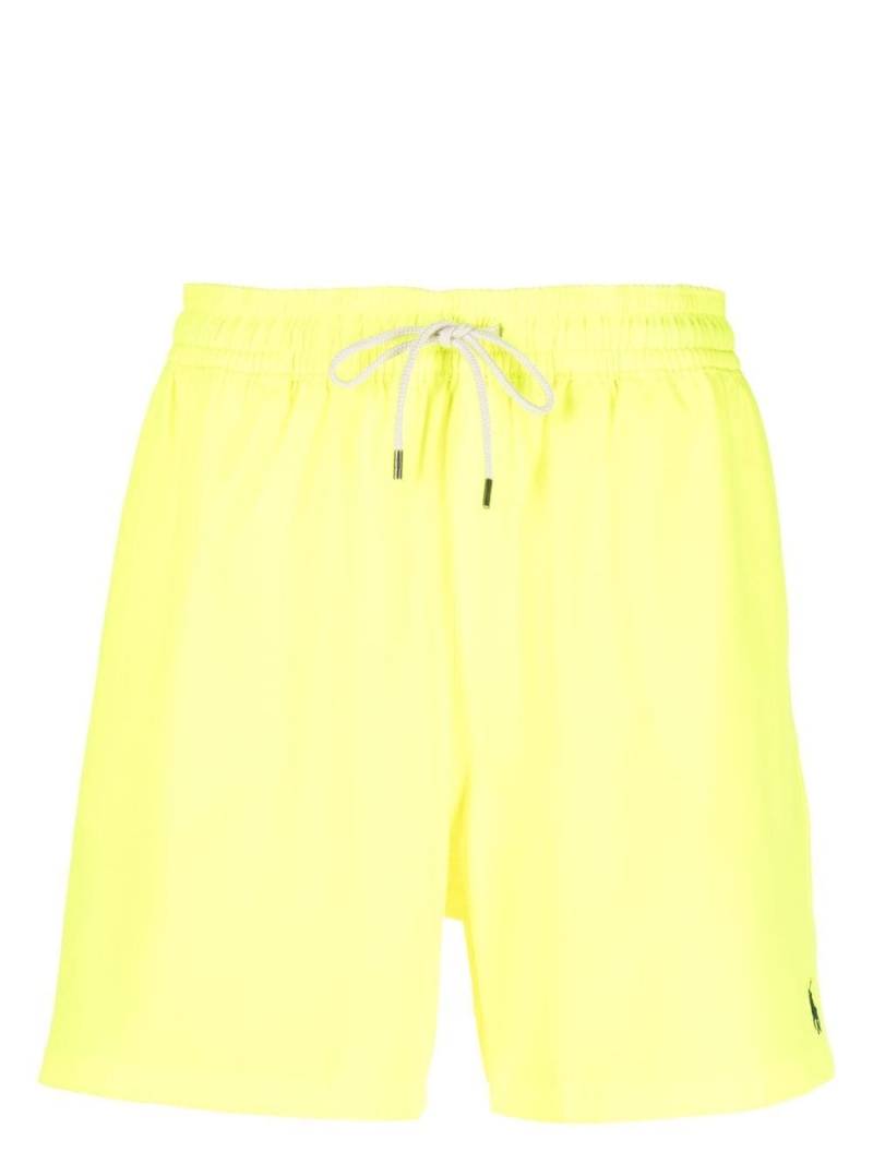 Polo Ralph Lauren Polo Pony drawstring swim shorts - Yellow von Polo Ralph Lauren