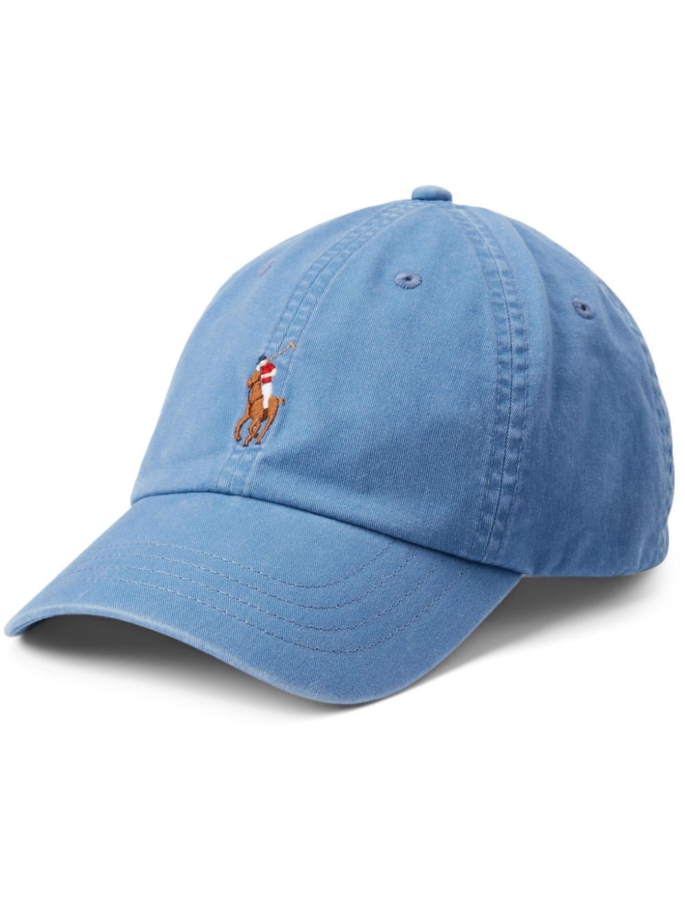 Polo Ralph Lauren Polo Pony embroidered cap - Blue von Polo Ralph Lauren