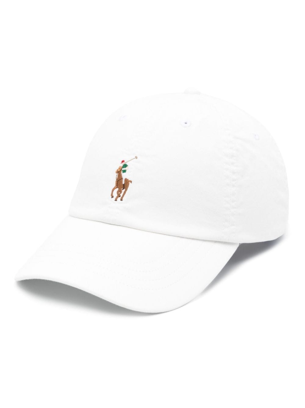 Polo Ralph Lauren Polo Pony-embroidered cap - White von Polo Ralph Lauren