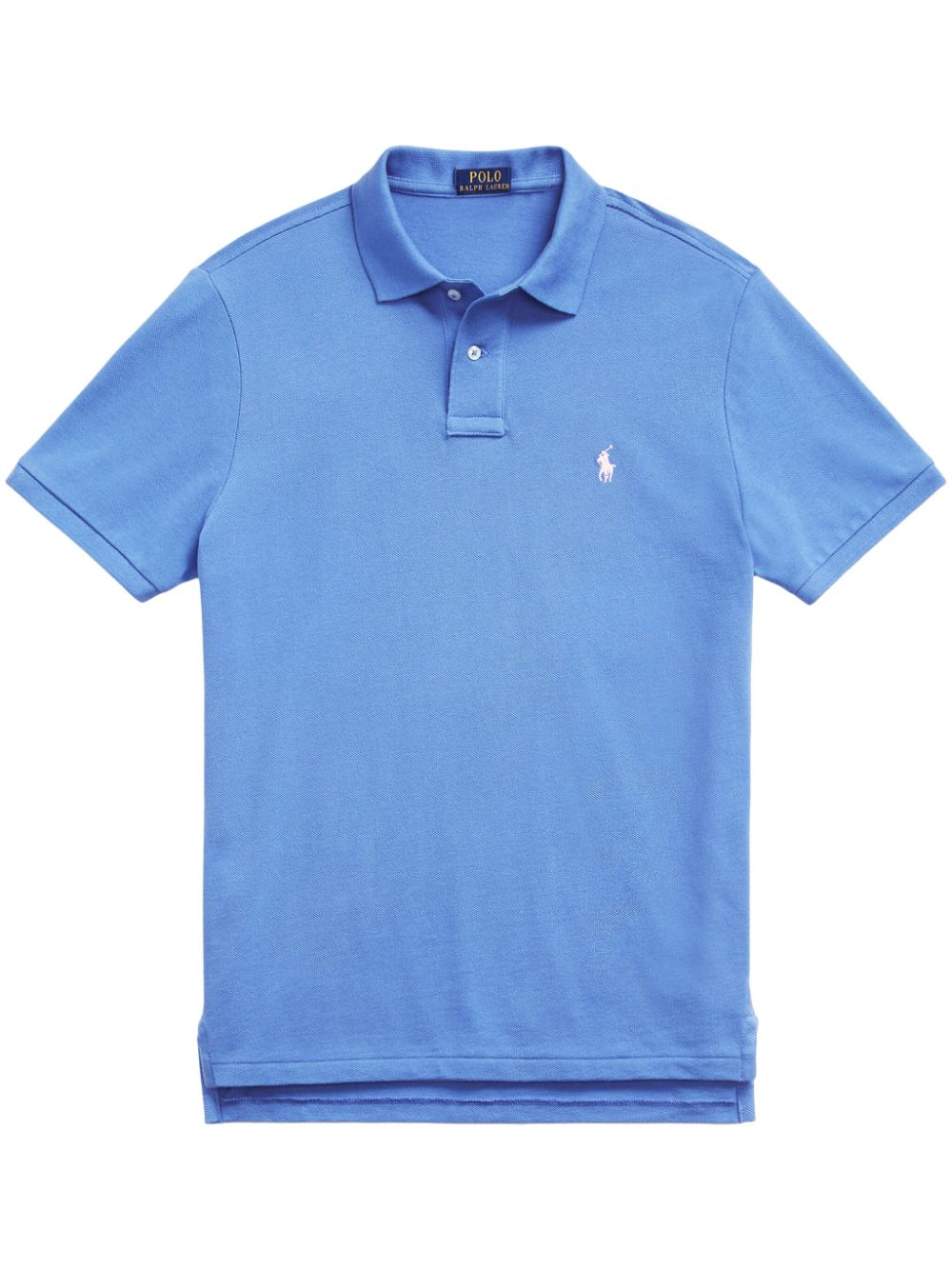 Polo Ralph Lauren Polo Pony-embroidered cotton polo shirt - Blue von Polo Ralph Lauren