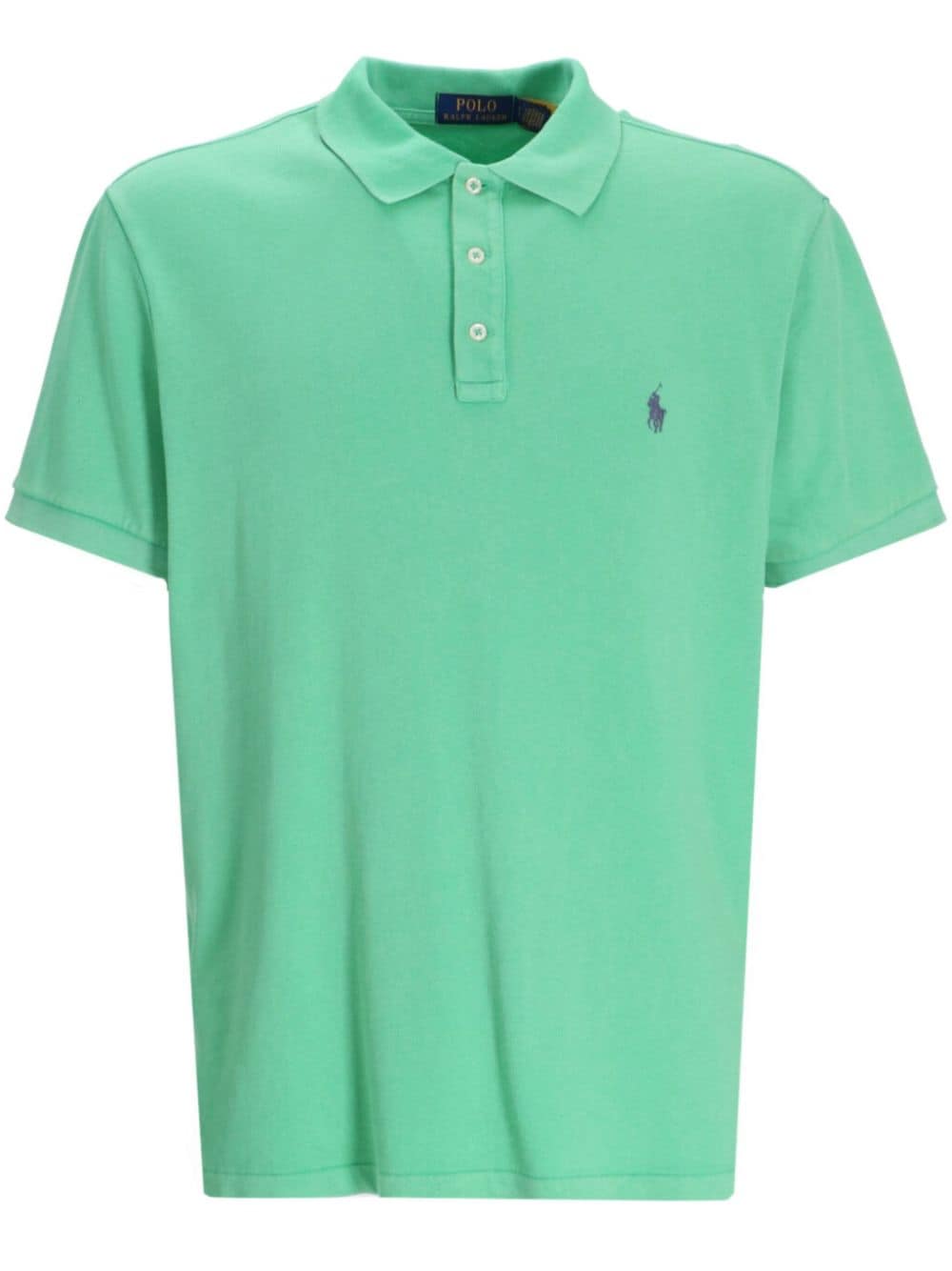 Polo Ralph Lauren Polo Pony-embroidered cotton polo shirt - Green von Polo Ralph Lauren