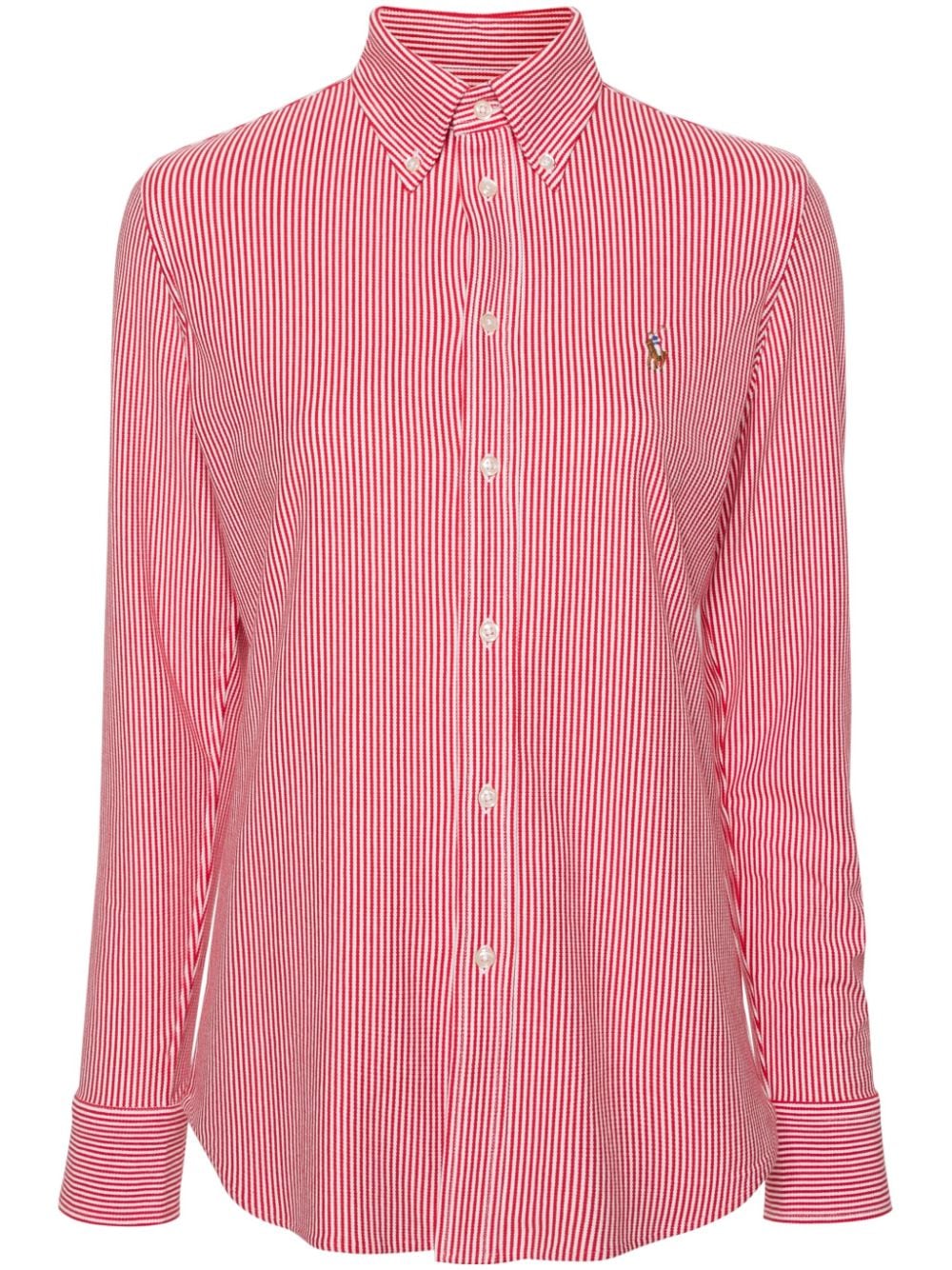 Polo Ralph Lauren Polo Pony-embroidered knitted shirt von Polo Ralph Lauren