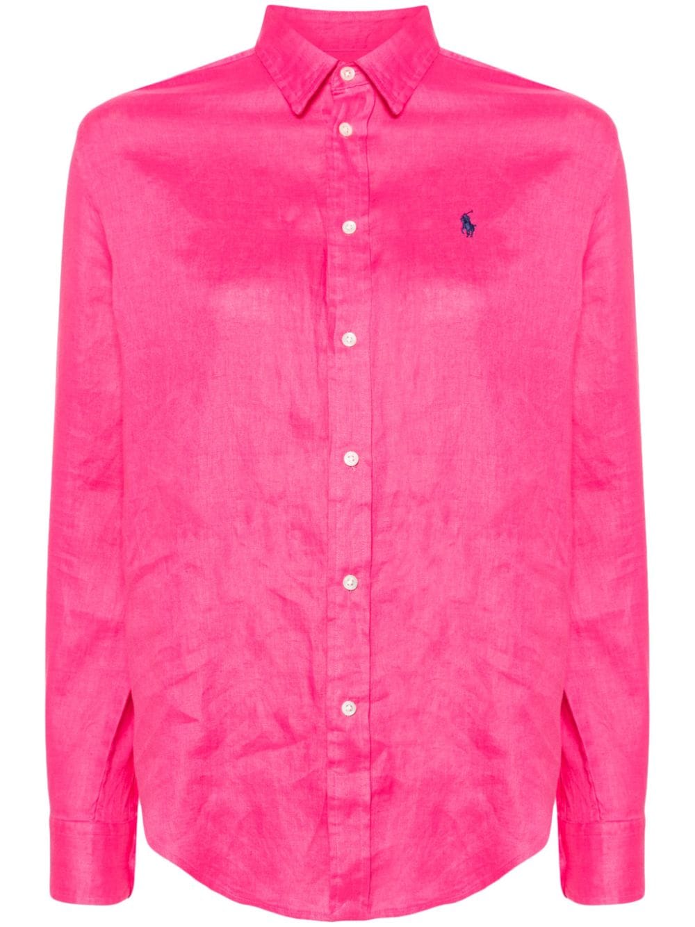 Polo Ralph Lauren Polo Pony-embroidered linen shirt - Pink von Polo Ralph Lauren