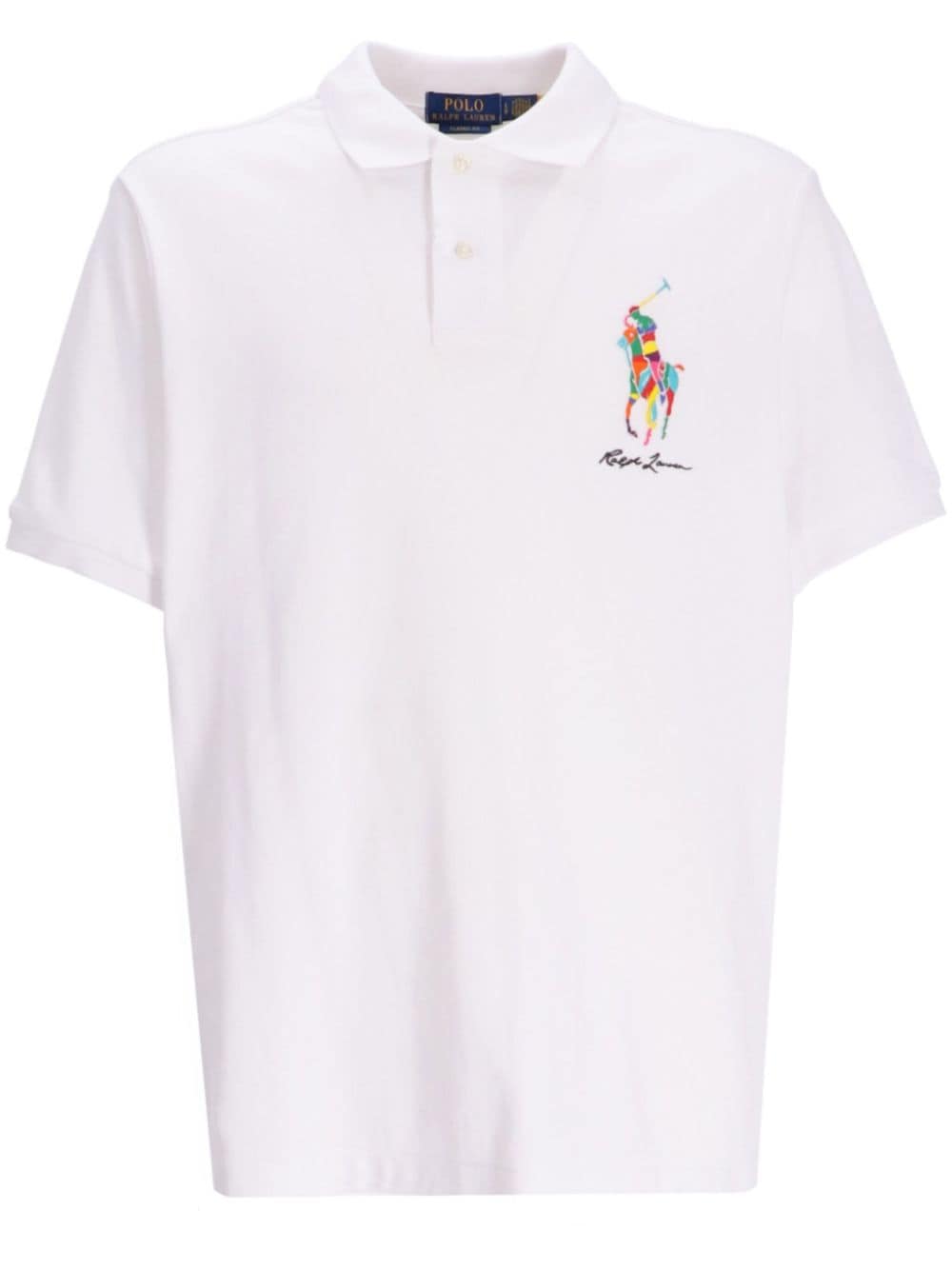 Polo Ralph Lauren Polo Pony-embroidered polo shirt - White von Polo Ralph Lauren