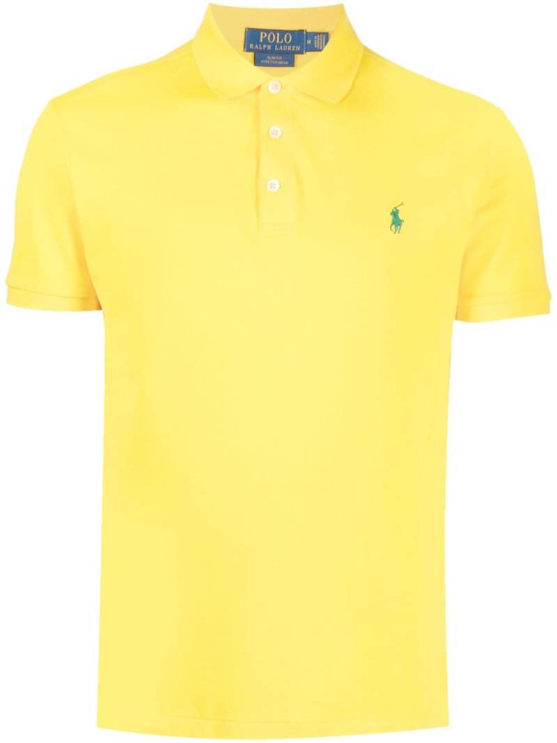 Polo Ralph Lauren Polo Pony-embroidered polo shirt - Yellow von Polo Ralph Lauren