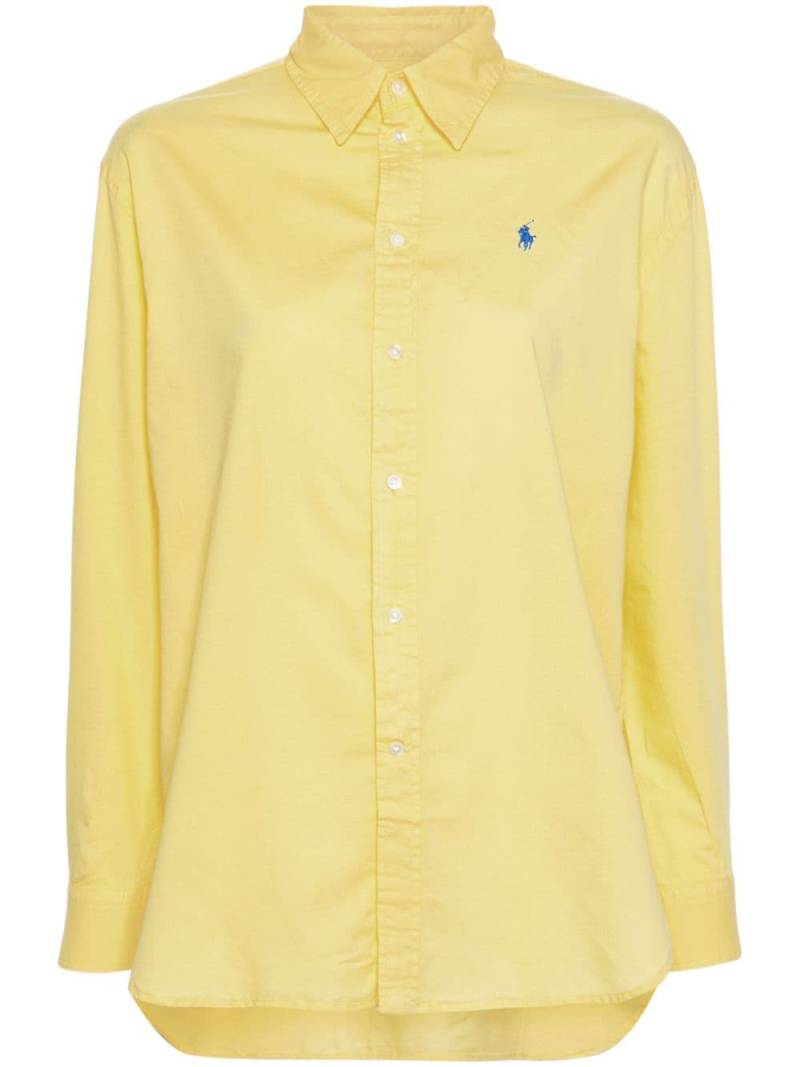 Polo Ralph Lauren Polo Pony-embroidered shirt - Yellow von Polo Ralph Lauren